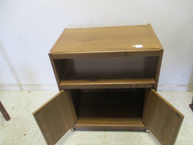 lot 15 image: MicrowaveTV Stand
