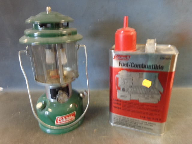 lot 76 image: Coleman Lantern and Fuel