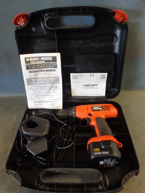 lot 81 image: Black and Decker Cordless Drill