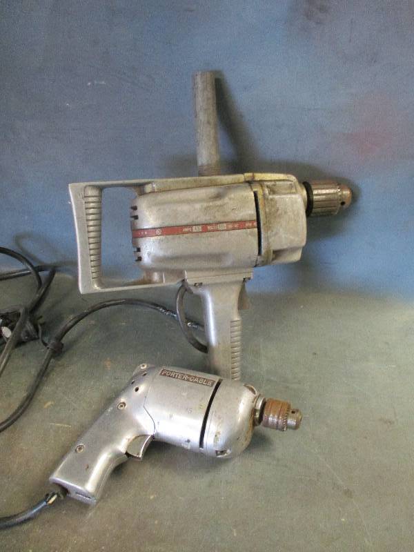 lot 85 image: Vintage Electric Drills