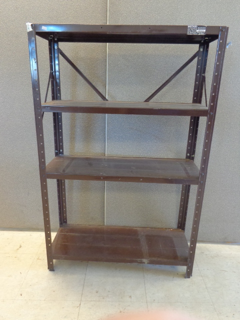 lot 129 image: Metal Shelf