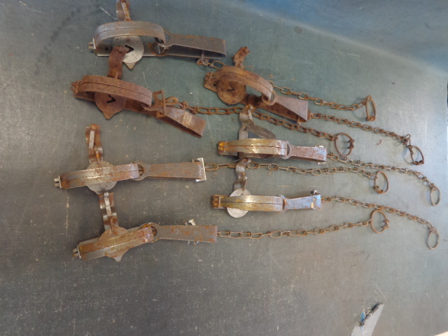lot 134 image: Steel Traps