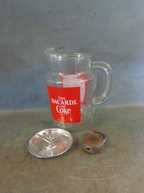 lot 168 image: Bacardi and Coke Pitcher and more