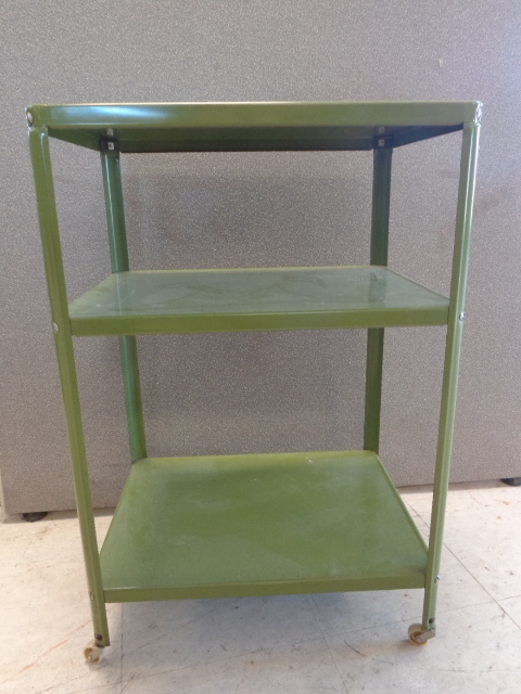 lot 169 image: Vintage Green kitchen Cart