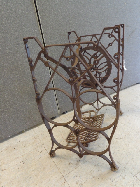 lot 192 image: Sewing Machine Stand Frame