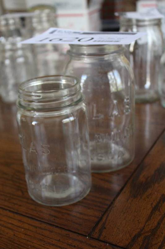 lot 1620 image: Lot of (2) Atlas Glass Jars