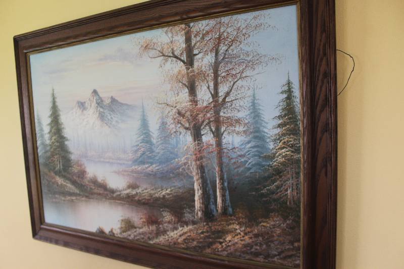 lot 1723 image: Oil Painting