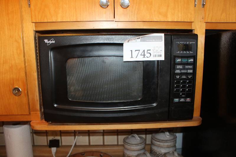 lot 1745 image: Whirlpool Microwave