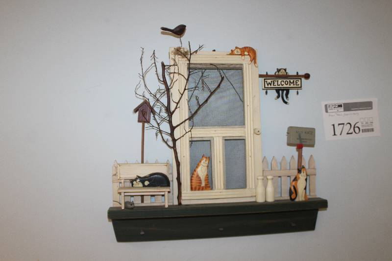 lot 1726 image: Fredrichsburg 3-D Wall Art