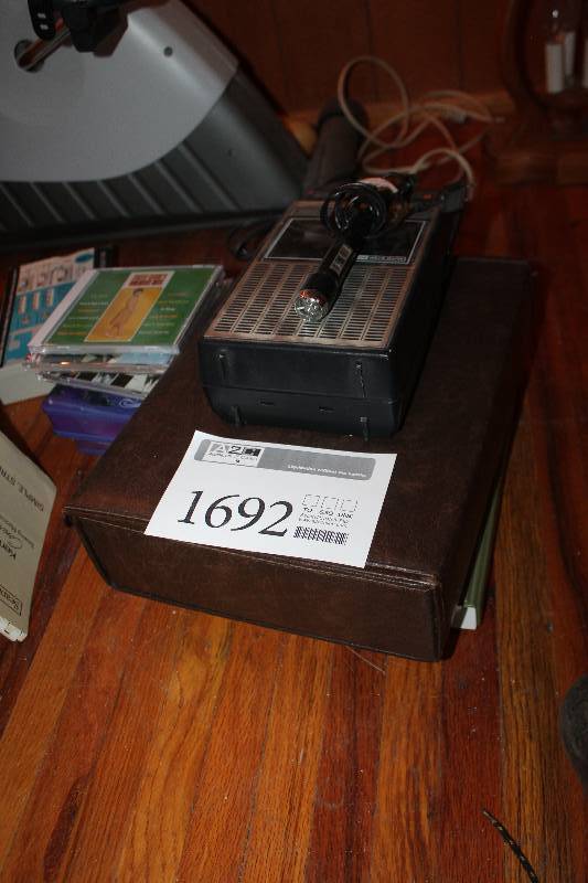 lot 1692 image: Vintage Cassette Recorder, Cassette Tapes