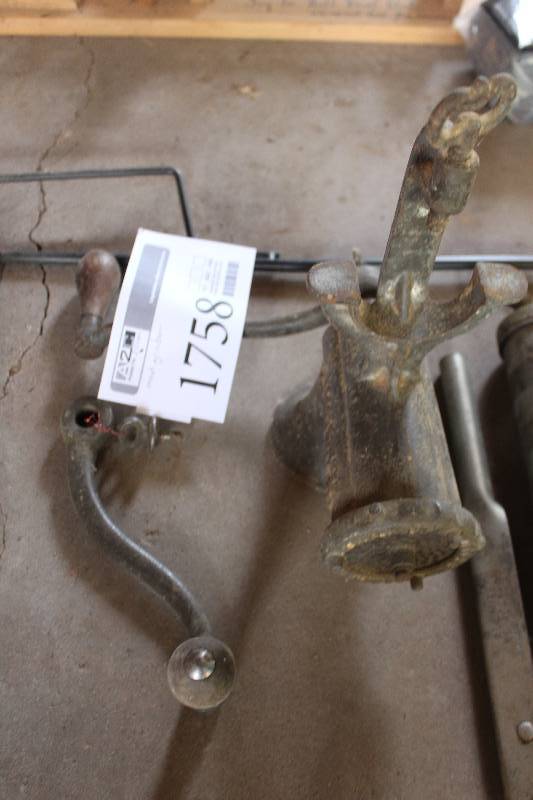 lot 1758 image: Meat Grinder