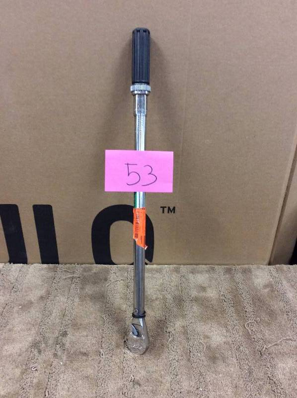 lot 53 image: Husky 50-250 ft. lbs. 12 in. Drive Torque Wrench