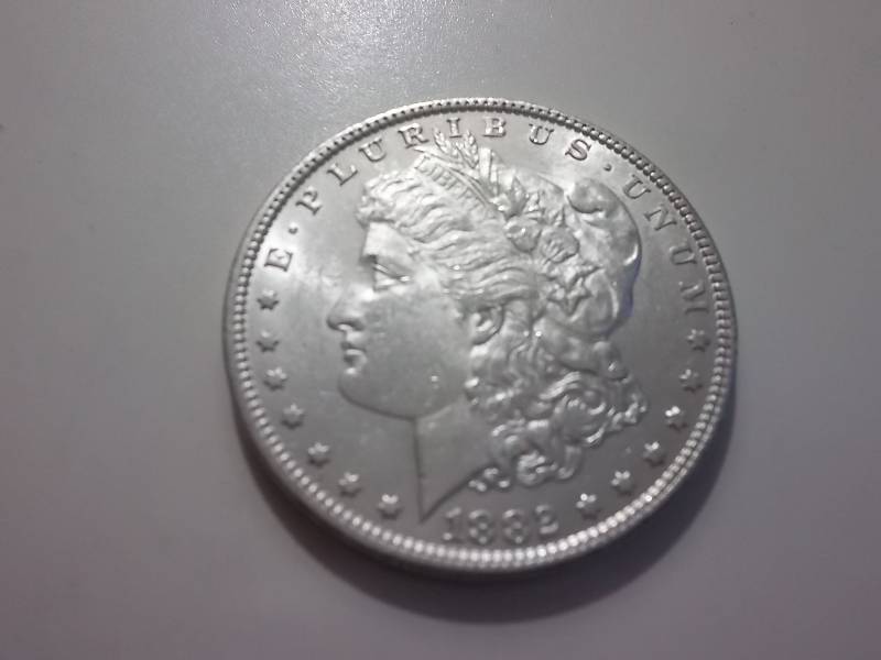 1882  Morgan Silver Dollar High Grade MS