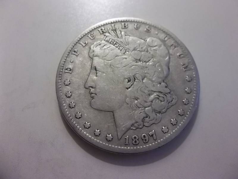 1897 S Morgan Silver Dollar