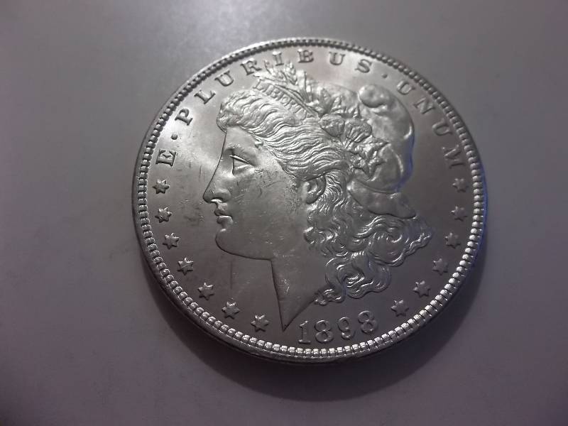 1898 Morgan Silver Dollar  High Grade MS