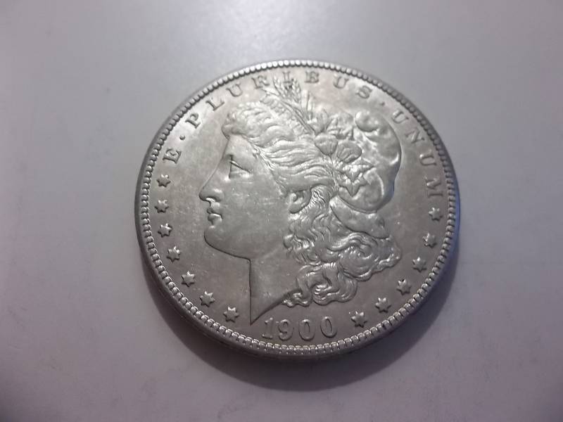 1900 Morgan Silver Dollar Very High Grade AU-BU