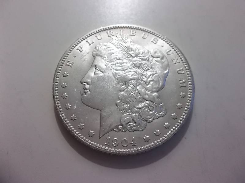1904 O Morgan Silver Dollar Very High Grade MS