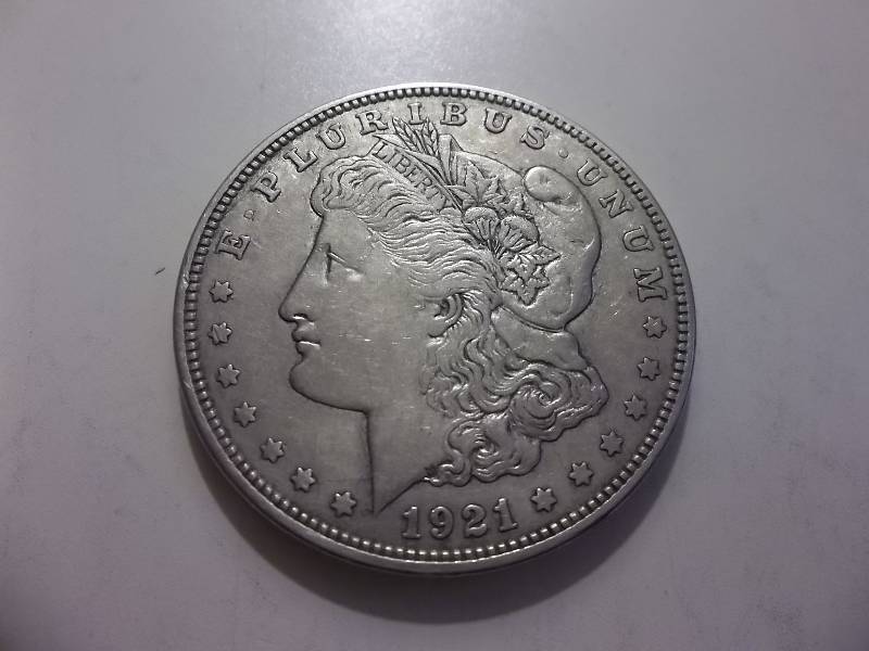 1921 D Morgan Silver Dollar  High Grade