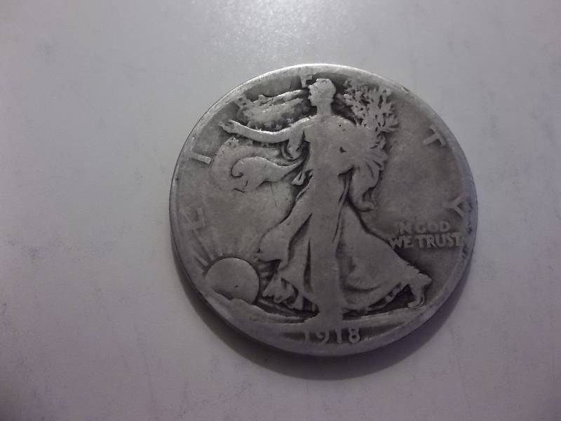 1918 S  Walker Half Dollar Better Date