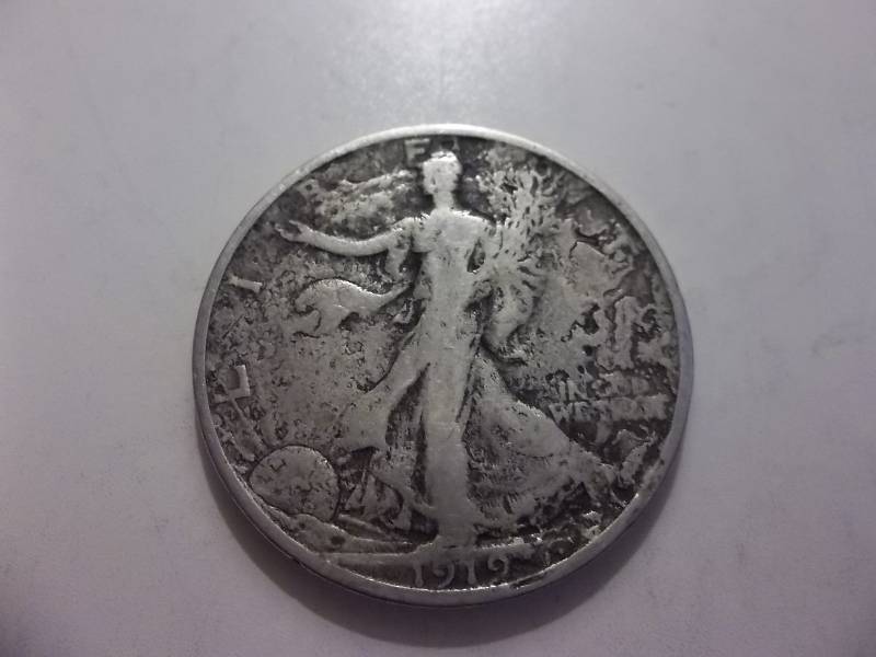 1919 D Walker Half Dollar