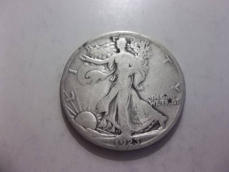 1923 S Walker Half Dollar