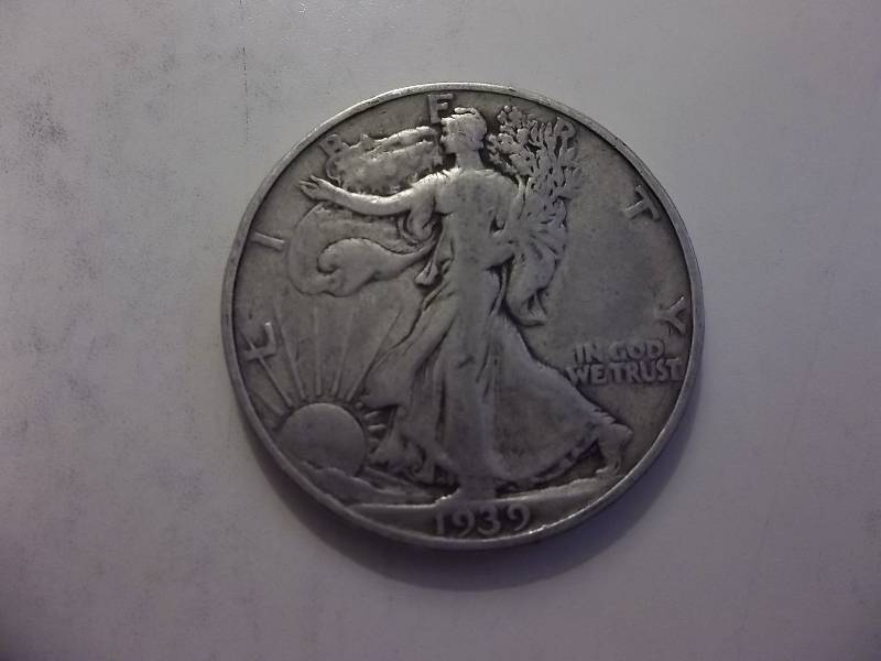 1939 D Walker Half Dollar Better Grade