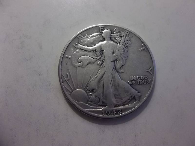 1942  Walker Half Dollar  High Grade