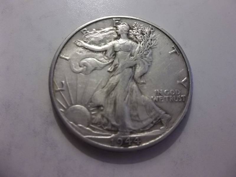 1944 D Walker Half Dollar Higher Grade