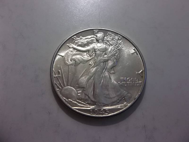 1945  Walker Half Dollar Very High Grader MS