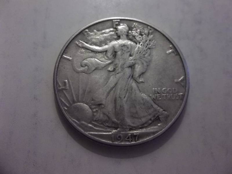 1947 D  Walker Half Dollar Higher Grade