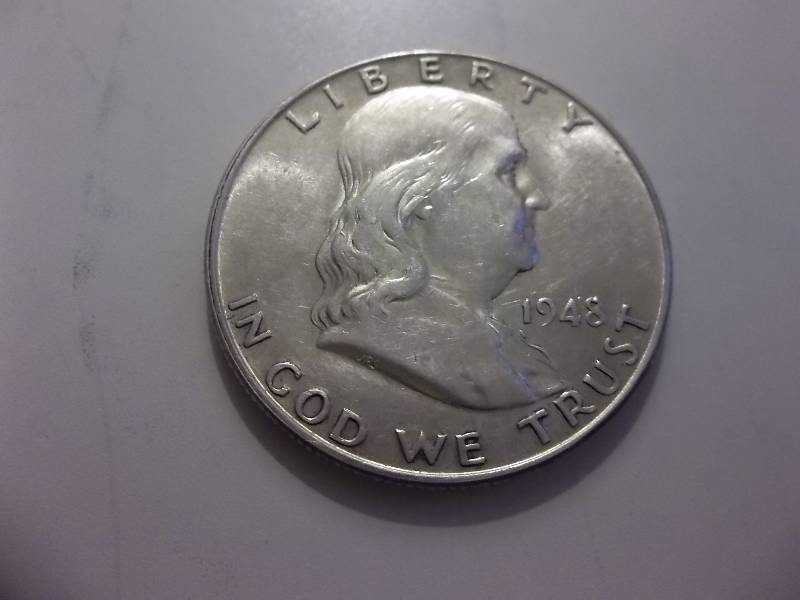 1948  Franklin Half Dollar Very High Grade MS