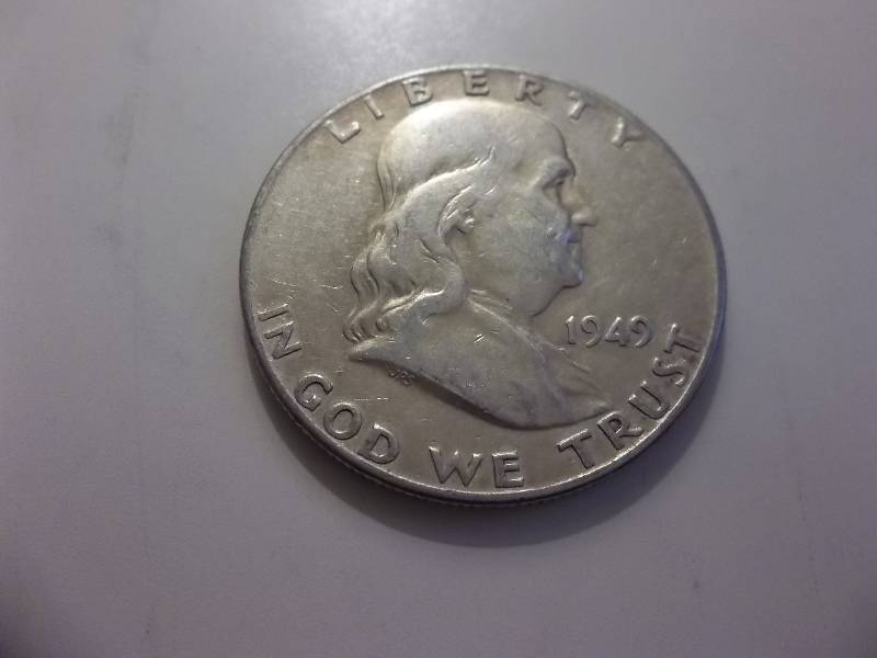 1949  Franklin Half Dollar Better Grade