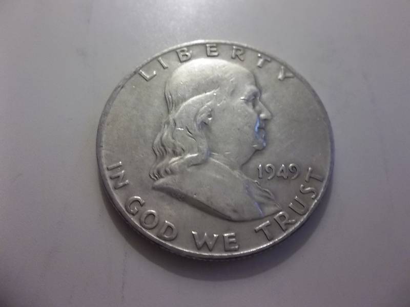 1949 D Franklin Half Dollar Better  Grade