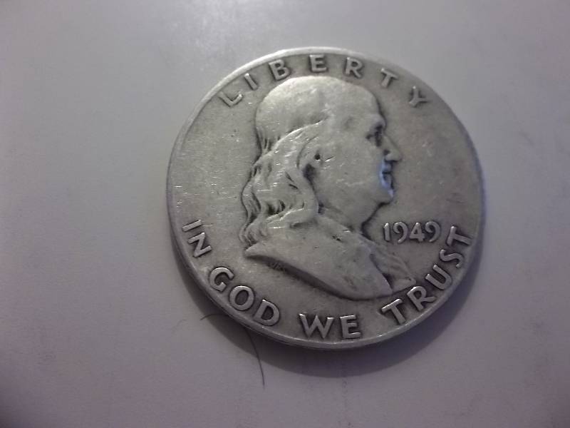 1949 S  Franklin Half Dollar Higher Grade