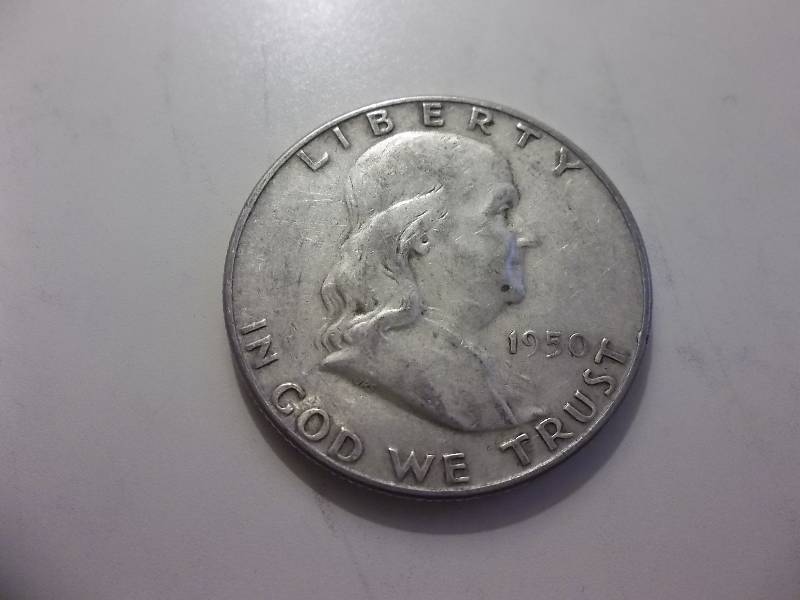 1950 Franklin Half Dollar Better Grade
