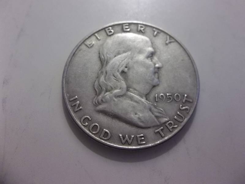1950 D Franklin Half Dollar Higher Grade