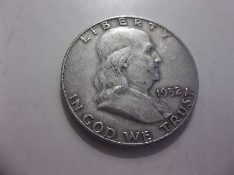 1952 D Franklin Half Dollar Better Grade