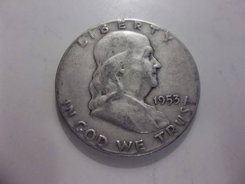 1953 S Franklin Half Dollar Better Date