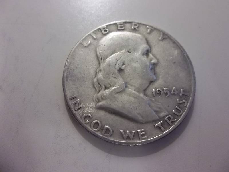 1954 D Franklin Half Dollar Higher Grade