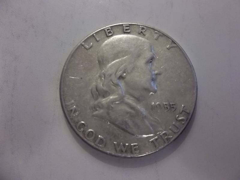 1955 Franklin Half Dollar Better Date