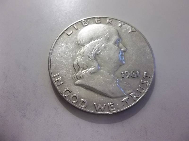 1961 D Franklin Half Dollar High Grade