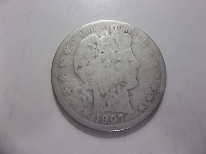 1907 Barber Half Dollar