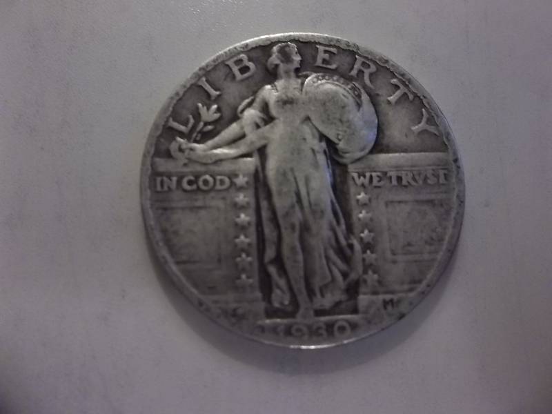 1930 Standing Liberty Quarter Better Grade Strong Date