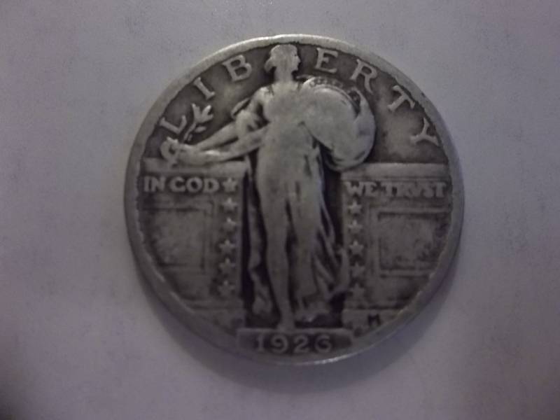 1926 Standing Liberty Quarter Strong Date