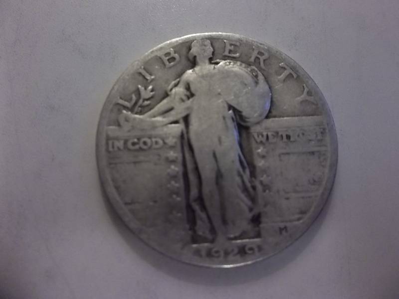1929  Standing Liberty Quarter Strong Date