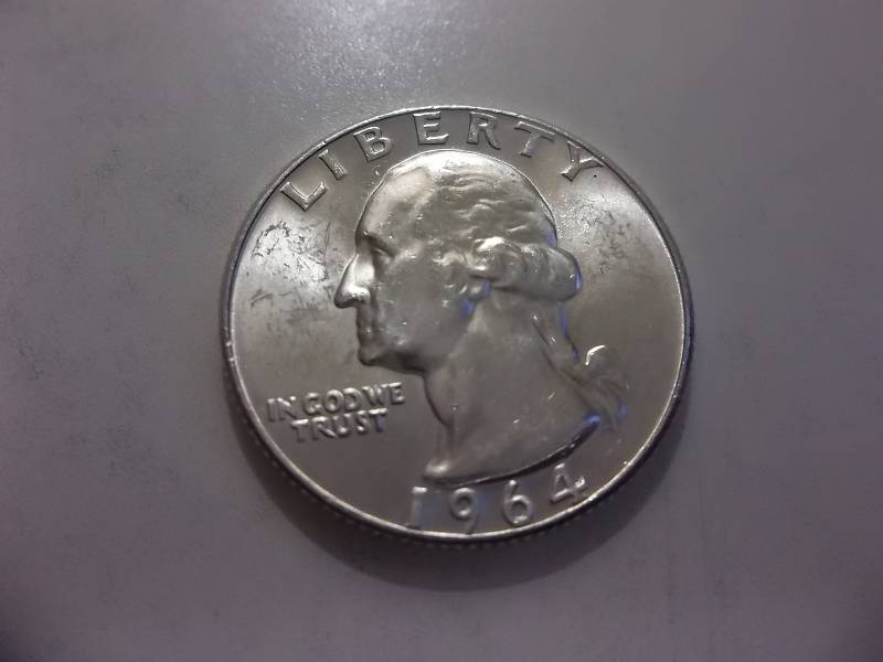 1964 D Washington Quarter MS