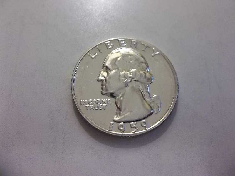 1959 Washington Quarter Proof