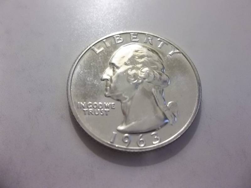 1963 Washington Quarter Proof