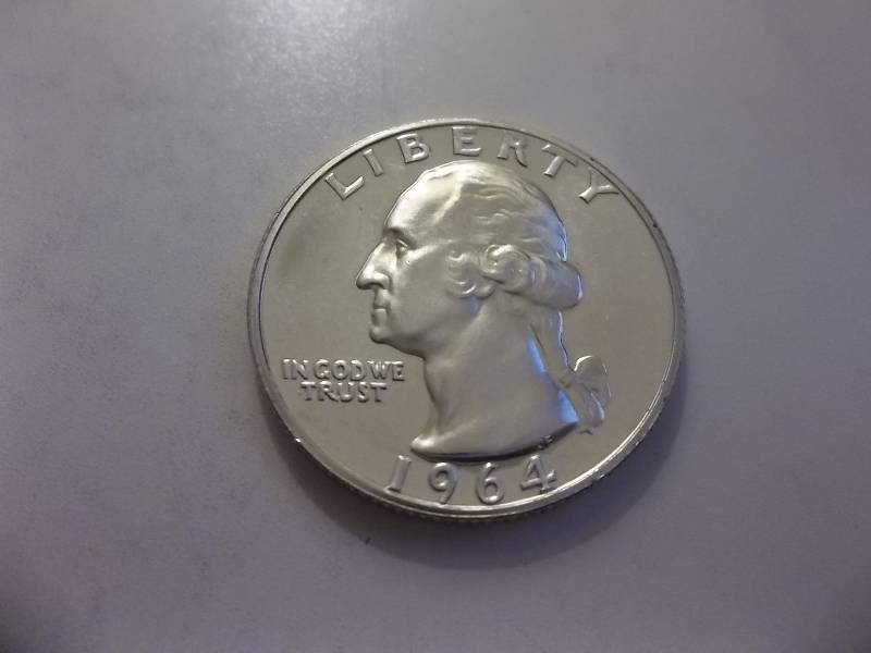 1964 Washington Quarter Proof
