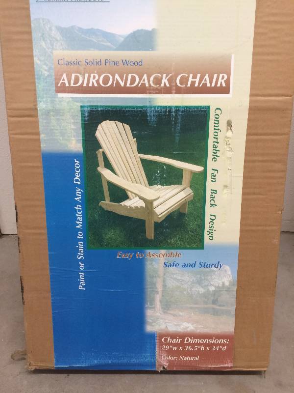 lot 26 image: Adirondack Chair